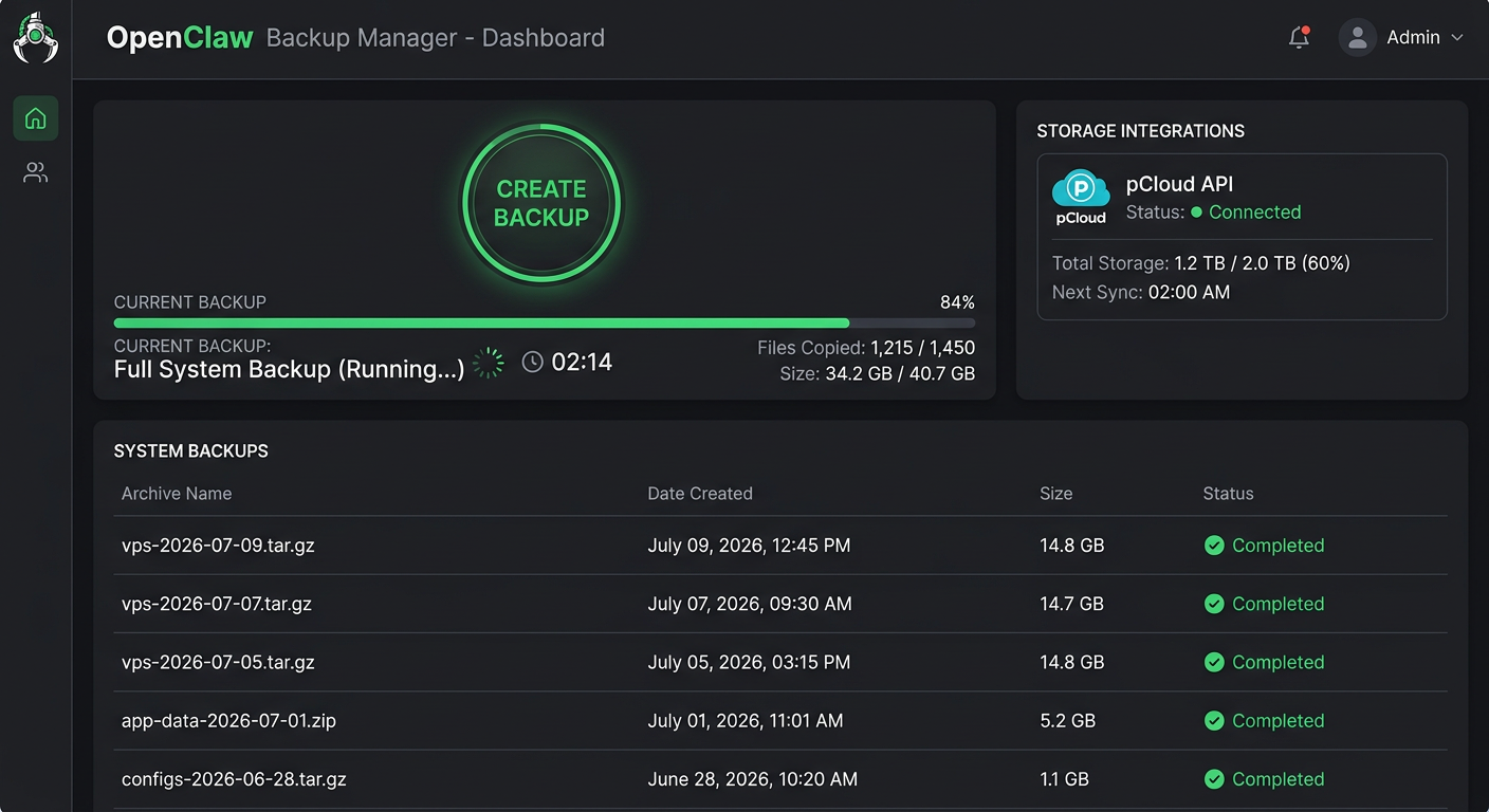 Backup Manager